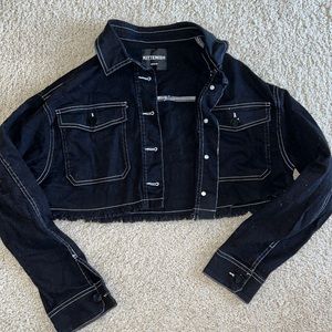 Crop denim jacket • Kittenish